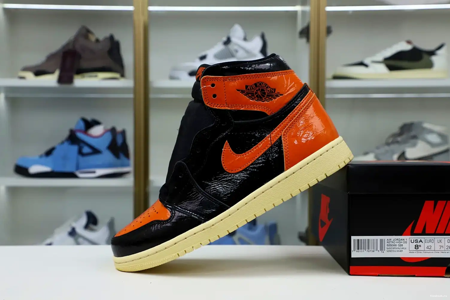 'SHATTERED 3.0' JORDAN Kimikick BACKBOARD 1 AIR RETRO OG HIGH 0408
